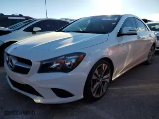 2015 Mercedes-Benz CLA-Class CLA 250 with VIN WDDSJ4EB2FN242586, listed as a Copart auction lot 44524185 with 98,690 mi miles and Salvage Title. Bid and sale history available at carsss.com. Image 1.