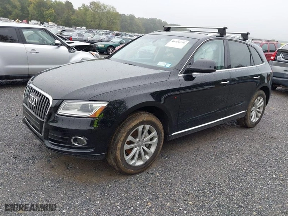 2016 Audi Q5 Premium with VIN WA1C2AFP9GA048614, listed as a IAAI auction lot 40426790 with 103,918 mi miles. Bid and sale history available at carsss.com. Image 2.