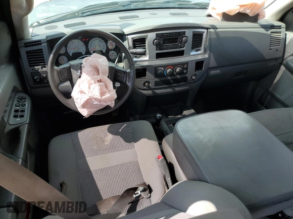 2007 Dodge Ram 2500 SLT with VIN 3D7KS28A57G786627, listed as a Copart auction lot 65115804 with 282,198 mi miles and Salvage Title. Bid and sale history available at carsss.com. Image 8.