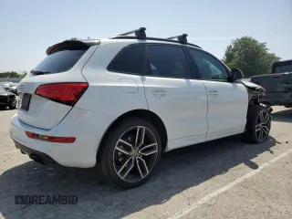 2017 Audi SQ5 Premium Plus with VIN WA1CCAFP0HA082262, listed as a Copart auction lot 49811423 with 94,216 mi miles. Bid and sale history available at carsss.com. Image 3.