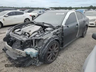 2014 Lexus GS 350 with VIN JTHBE1BL3E5030156, listed as a Copart auction lot 45235025 with 181,370 mi miles and Salvage Title. Bid and sale history available at carsss.com. Image 1.