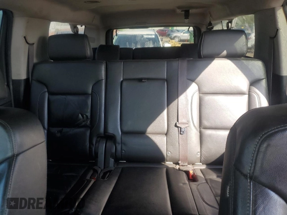 2017 Chevrolet Suburban LT z VIN 1GNSKHKC7HR119543, wystawiony jako Copart lot #54826315 z przebiegiem Nie podano mil oraz Szkoda całkowita • Salvage title. Historia ofert i sprzedaży dostępna na DreamBid. Obrazek 10.