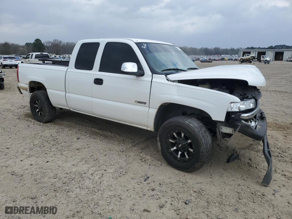 2002 Chevrolet Silverado 1500 LS with VIN 2GCEC19T321241039, listed as a Copart auction lot 49230145 with 144,598 mi miles and Salvage Title. Bid and sale history available at carsss.com. Image 4.
