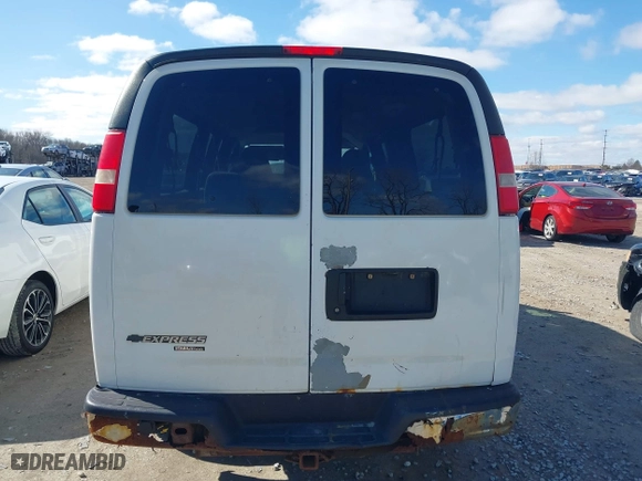 2012 Chevrolet Express Passenger 1LT with VIN 1GAZG1FG7C1157478, listed as a IAAI auction lot 41790091 with 169,173 mi miles. Bid and sale history available at carsss.com. Image 16.
