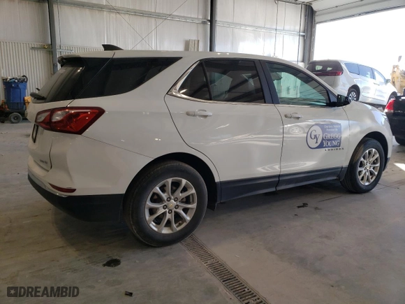 2021 Chevrolet Equinox LT with VIN 2GNAXUEVXM6102700, listed as a Copart auction lot 42541965 with 52,687 mi miles and Non Repairable. Bid and sale history available at carsss.com. Image 3.