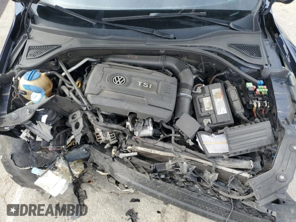 2015 Volkswagen Passat S with VIN 1VWAS7A32FC064013, listed as a Copart auction lot 53901155 with 148,330 mi miles and Salvage title. Bid and sale history available at DreamBid. Image 11.