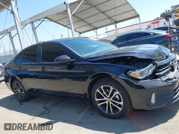2023 Volkswagen Jetta Sport with VIN 3VWBM7BU1PM041957, listed as a IAAI auction lot 42293989 with 31,737 mi miles and . Bid and sale history available at DreamBid. Image 13.