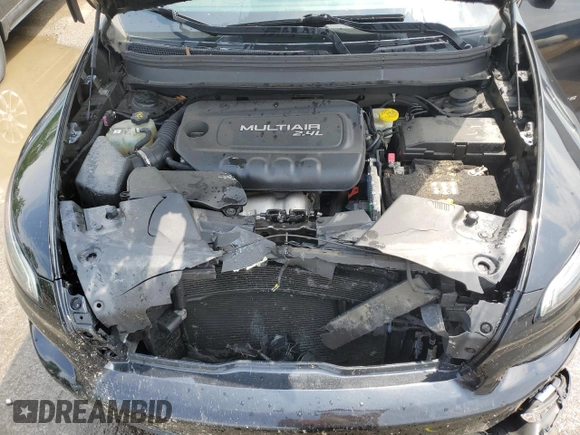 2016 Jeep Cherokee Sport with VIN 1C4PJMABXGW191341, listed as a Copart auction lot 59394975 with 116,385 mi miles and Salvage title. Bid and sale history available at DreamBid. Image 12.