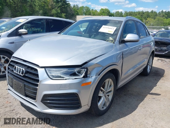 2018 Audi Q3 Premium with VIN WA1ECCFS0JR022112, listed as a IAAI auction lot 42356014 with 56,671 mi miles and . Bid and sale history available at DreamBid. Image 17.