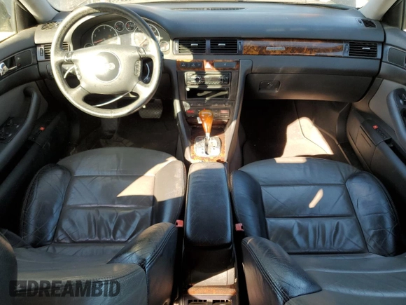 2001 Audi allroad A6 V8 with VIN WAUYP64B11N101255, listed as a Copart auction lot 77422544 with 212,333 mi miles and Salvage Title. Bid and sale history available at DreamBid. Image 8.