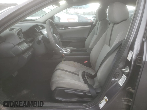 2019 Honda Civic Sedan LX with VIN 19XFC2F68KE027773, listed as a Copart auction lot 46842345 with 140,519 mi miles and Salvage Title. Bid and sale history available at carsss.com. Image 7.