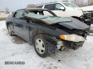 2002 Chevrolet Monte Carlo SS z VIN 2G1WX15K929260534, wystawiony jako Copart lot #88892225 z przebiegiem Nie podano mil oraz Szkoda całkowita • Salvage title. Historia ofert i sprzedaży dostępna na DreamBid. Obrazek 4.
