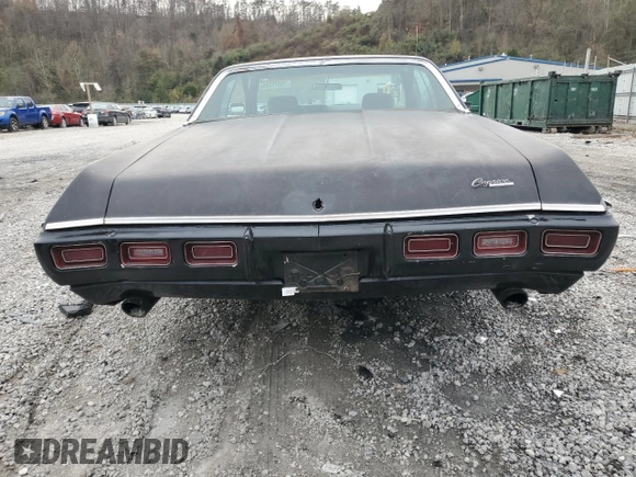 1969 Chevrolet Caprice z VIN 166479U185483, wystawiony jako Copart lot #78575324 z przebiegiem 59 666 mil mil oraz Szkoda całkowita • Salvage title. Historia ofert i sprzedaży dostępna na DreamBid. Obrazek 6.