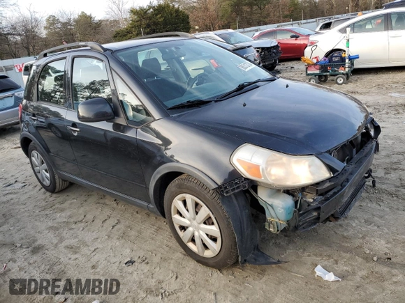 2010 Suzuki SX4 with VIN JS2YA5A30A6300308, listed as a Copart auction lot 86313734 with 182,581 mi miles and Salvage Title. Bid and sale history available at carsss.com. Image 4.