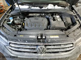 2024 Volkswagen Tiguan SE with VIN 3VVMB7AX8RM013610, listed as a Copart auction lot 41973885 with 14,653 mi miles and Salvage Title. Bid and sale history available at carsss.com. Image 12.
