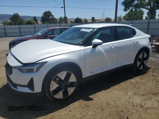 2023 Polestar 2 z VIN YSMEG3KAXPL142376, wystawiony jako Copart lot #58635665 z przebiegiem 94 178 mil mil oraz Szkoda całkowita • Salvage title. Historia ofert i sprzedaży dostępna na DreamBid. Obrazek 1.