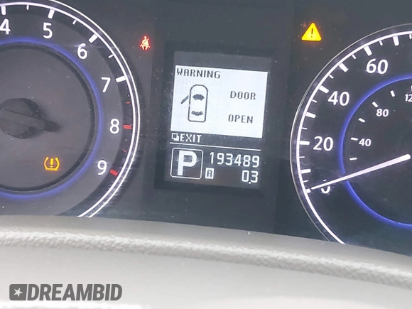 2013 Infiniti G37 x with VIN JN1CV6AR4DM759007, listed as a IAAI auction lot 42165518 with 193,489 mi miles and . Bid and sale history available at carsss.com. Image 7.