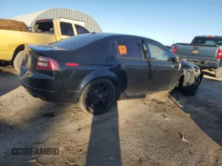 2008 Acura TL with VIN 19UUA66288A042126, listed as a Copart auction lot 84247284 with 0 mi miles and Salvage Title. Bid and sale history available at carsss.com. Image 3.