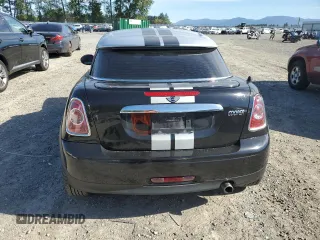 2015 MINI Cooper Coupe with VIN WMWSX1C52FT508184, listed as a Copart auction lot 60639664 with 95,502 mi miles and Salvage Title. Bid and sale history available at carsss.com. Image 6.
