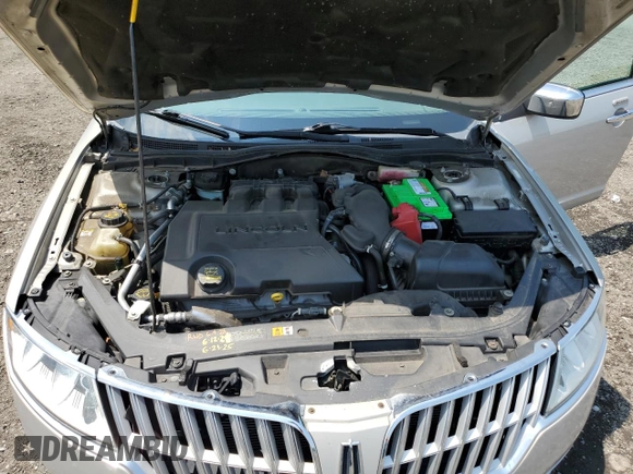 2010 Lincoln MKZ with VIN 3LNHL2GC5AR643429, listed as a Copart auction lot 63553485 with 106,619 mi miles and Salvage title. Bid and sale history available at DreamBid. Image 11.