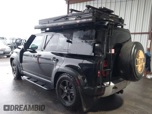 2023 Land Rover Defender S with VIN SALEJ7EX6P2137517, listed as a IAAI auction lot 41502561 with 13,998 mi miles and . Bid and sale history available at DreamBid. Image 3.