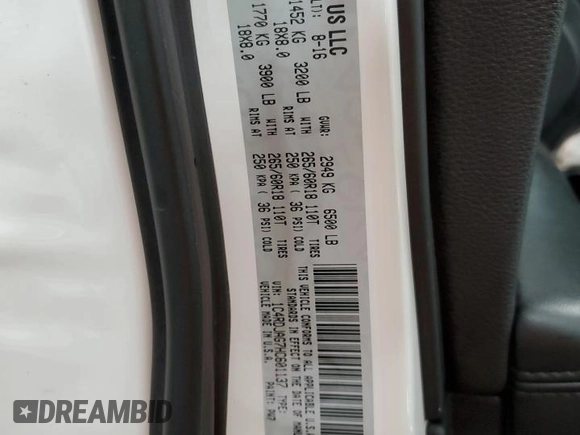 2017 Dodge Durango SXT with VIN 1C4RDJAG7HC601137, listed as a Copart auction lot 51488255 with 79,086 mi miles and Salvage Title. Bid and sale history available at DreamBid. Image 14.