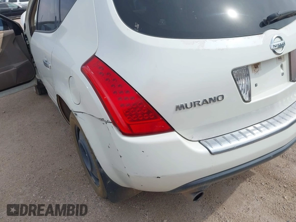 2007 Nissan Murano SL with VIN JN8AZ08T97W530570, listed as a IAAI auction lot 42030673 with 149,771 mi miles and . Bid and sale history available at carsss.com. Image 6.