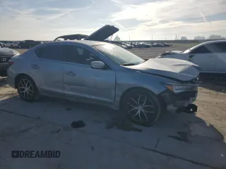 2019 Acura ILX w/Premium Pkg with VIN 19UDE2F73KA008417, listed as a Copart auction lot 47091775 with 43,143 mi miles and Salvage Title. Bid and sale history available at carsss.com. Image 4.
