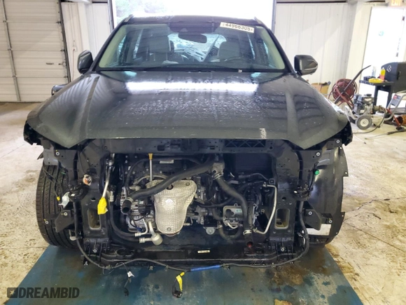 2022 Hyundai Palisade Calligraphy with VIN KM8R74HE6NU406645, listed as a Copart auction lot 44966305 with 47,795 mi miles and Salvage Title. Bid and sale history available at carsss.com. Image 5.