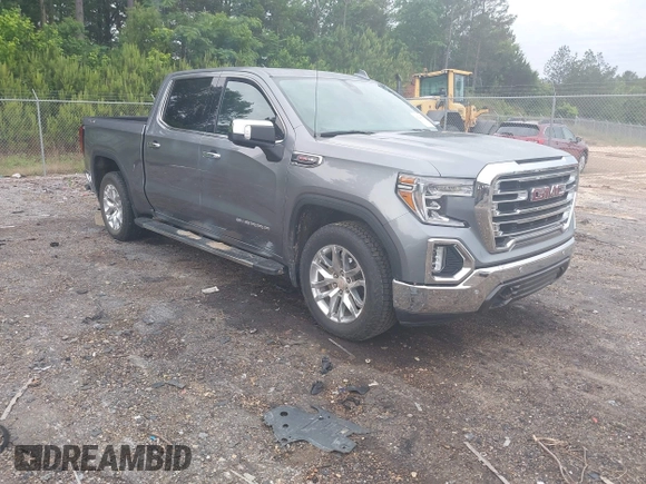 2022 GMC Sierra 1500 SLT with VIN 3GTU9DEL0NG132163, listed as a IAAI auction lot 42209503 with 44,924 mi miles and . Bid and sale history available at DreamBid. Image 1.