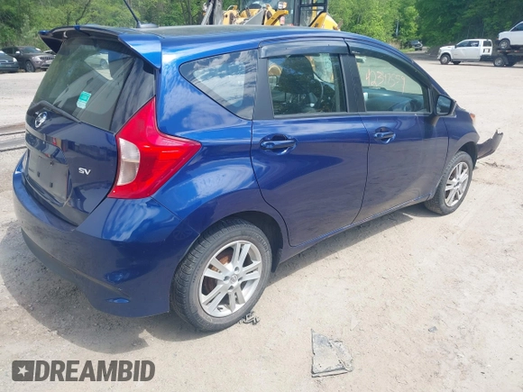 2017 Nissan Note SV z VIN 3N1CE2CP6HL369384, wystawiony jako IAAI lot #42347559 z przebiegiem 46 558 mil mil oraz . Historia ofert i sprzedaży dostępna na DreamBid. Obrazek 4.