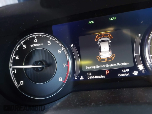 2020 Acura RDX Technology with VIN 5J8TC2H53LL017914, listed as a IAAI auction lot 41379471 with 40,740 mi miles and . Bid and sale history available at DreamBid. Image 15.