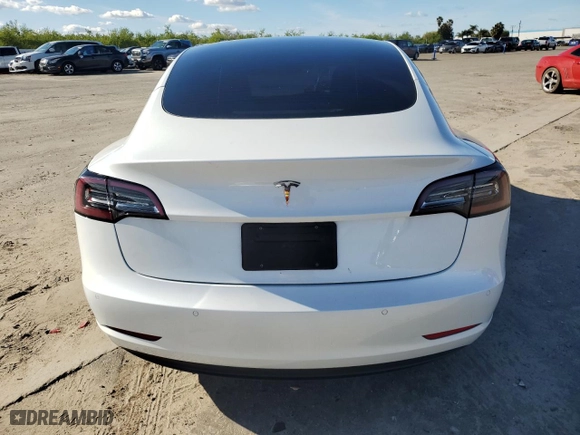 2021 Tesla Model 3 Standard Range Plus with VIN 5YJ3E1EA8MF074974, listed as a Copart auction lot 49626135 with 60,778 mi miles and Salvage Title. Bid and sale history available at carsss.com. Image 6.