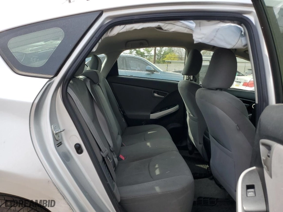 2012 Toyota Prius Plug-In with VIN JTDKN3DP5C3017172, listed as a Copart auction lot 53852905 with 120,852 mi miles and Clean Title. Bid and sale history available at carsss.com. Image 10.