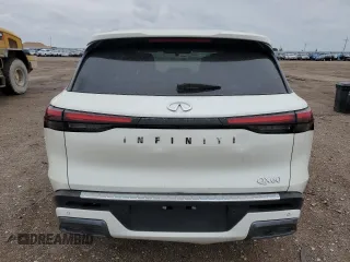 2023 Infiniti QX60 Luxe z VIN 5N1DL1FR8PC371108, wystawiony jako Copart lot #58735525 z przebiegiem 10 732 mil mil oraz Czysty tytuł • Clean title. Historia ofert i sprzedaży dostępna na DreamBid. Obrazek 6.
