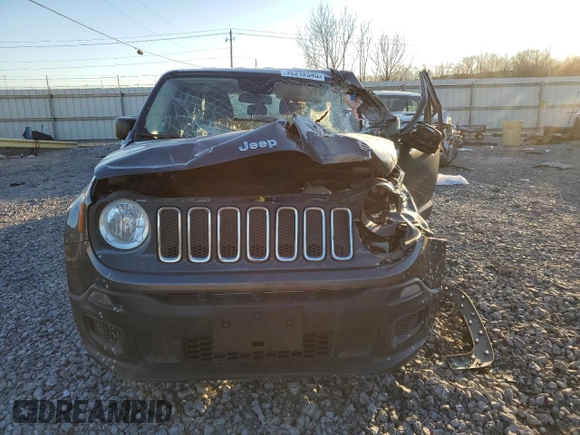 2016 Jeep Renegade Sport with VIN ZACCJAAT5GPD51175, listed as a Copart auction lot 46212345 with 178,096 mi miles and Salvage Title. Bid and sale history available at DreamBid. Image 5.