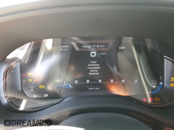 2023 Ram 1500 Limited with VIN 1C6SRFHT1PN576104, listed as a Copart auction lot 48064355 with 23,874 mi miles and Salvage title. Bid and sale history available at DreamBid. Image 9.