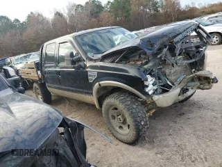 2008 Ford F-250 XL with VIN 1FTSW21Y38ED68338, listed as a Copart auction lot 85089284 with 255,992 mi miles and Salvage title. Bid and sale history available at DreamBid. Image 4.