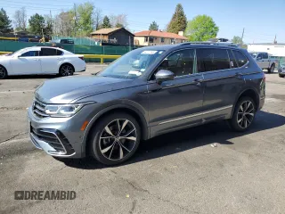 2022 Volkswagen Tiguan SEL R-Line с VIN 3VV4B7AX5NM168156, выставлен на аукционе Copart как лот 56517755 с пробегом 28 009 миль миль и Списание • Salvage title. История ставок и продаж доступна на DreamBid. Изображение 1.