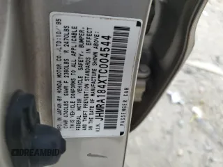 1996 Honda Odyssey with VIN JHMRA184XTC004544, listed as a Copart auction lot 53875355 with 165,945 mi miles and Salvage title. Bid and sale history available at DreamBid. Image 13.