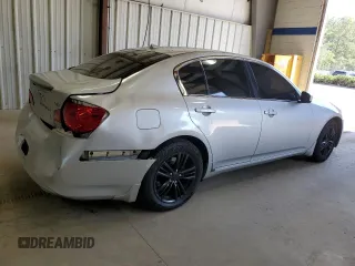 2012 Infiniti G37 x with VIN JN1CV6AR6CM971096, listed as a Copart auction lot 52460135 with 167,615 mi miles and Salvage Title. Bid and sale history available at DreamBid. Image 3.