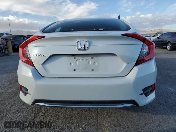 2019 Honda Civic LX with VIN 2HGFC2F60KH504492, listed as a Copart auction lot 47772205 with 81,617 mi miles and Salvage Title. Bid and sale history available at DreamBid. Image 6.