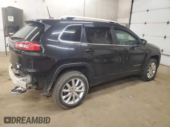 2016 Jeep Cherokee Limited z VIN 1C4PJMDS1GW209057, wystawiony jako Copart lot #57108855 z przebiegiem 86 874 mil mil oraz Szkoda całkowita • Salvage title. Historia ofert i sprzedaży dostępna na DreamBid. Obrazek 3.