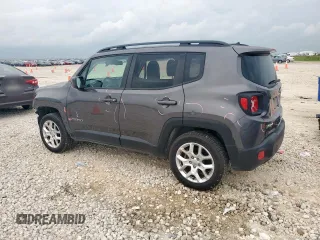 2017 Jeep Renegade Altitude with VIN ZACCJBBB5HPG48573, listed as a Copart auction lot 58431535 with 20,186 mi miles and Salvage title. Bid and sale history available at DreamBid. Image 2.