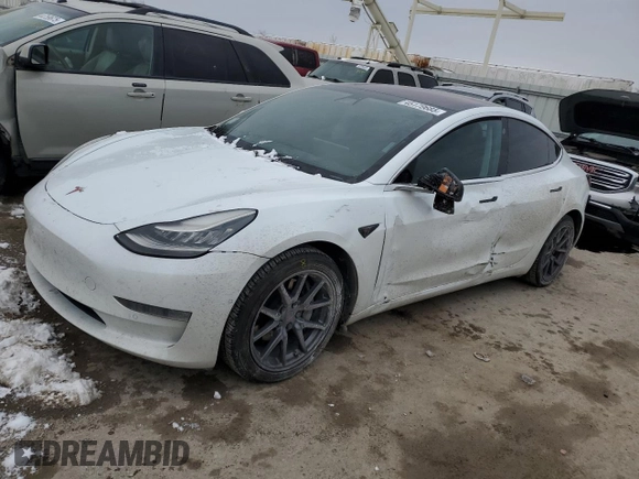 2018 Tesla Model 3 Long Range Battery with VIN 5YJ3E1EB8JF131131, listed as a Copart auction lot 45170685 with 135,544 mi miles and Salvage Title. Bid and sale history available at DreamBid. Image 1.