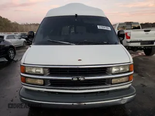 1999 Chevrolet Express with VIN 1GBFG15R5X1114149, listed as a Copart auction lot 81694184 with Not Provided miles and Salvage Title. Bid and sale history available at carsss.com. Image 5.