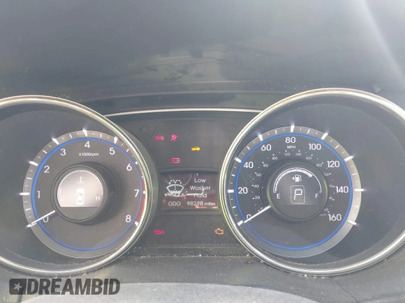 2013 Hyundai Sonata GLS with VIN 5NPEB4AC3DH712138, listed as a IAAI auction lot 41859686 with 98,298 mi miles and . Bid and sale history available at carsss.com. Image 7.