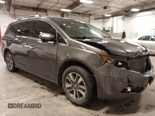 2015 Honda Odyssey Touring Elite с VIN 5FNRL5H98FB070161, выставлен на аукционе IAAI как лот 42333452 с пробегом 151 712 миль миль и . История ставок и продаж доступна на DreamBid. Изображение 1.