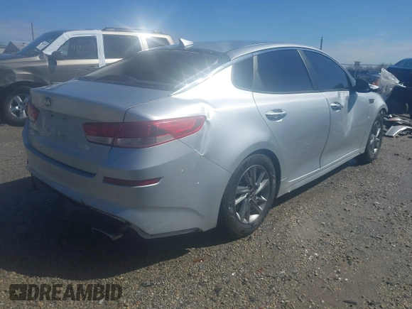 2019 Kia Optima LX with VIN 5XXGT4L36KG292810, listed as a IAAI auction lot 41964263 with 102,898 mi miles. Bid and sale history available at carsss.com. Image 4.