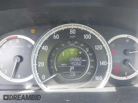 2017 Honda Accord LX with VIN 1HGCR2F33HA168044, listed as a IAAI auction lot 42106704 with 135,882 mi miles. Bid and sale history available at carsss.com. Image 7.